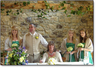 wedding at Matfen High House Brewery